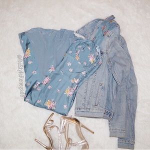 Tibi • 100% Silk Floral Dress